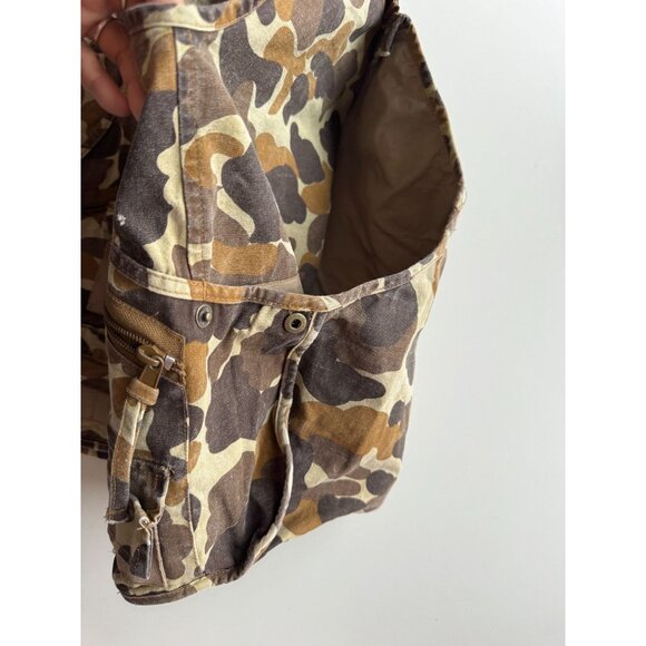 Men's Vintage GAMEHIDE Camo Insulated Duck Hunting Vest, Size M - Picture 8 of 12